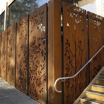 Pannelli tal-Fence tal-Azzar Corten tal-werqa espansibbli